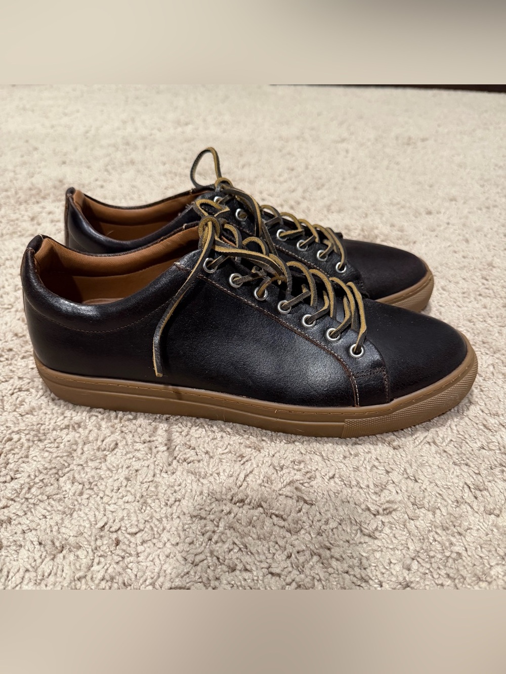 Thursday Boot Co. Premier Low Top Sneakers Men’s 11 Brown Leather Shoes NWOB